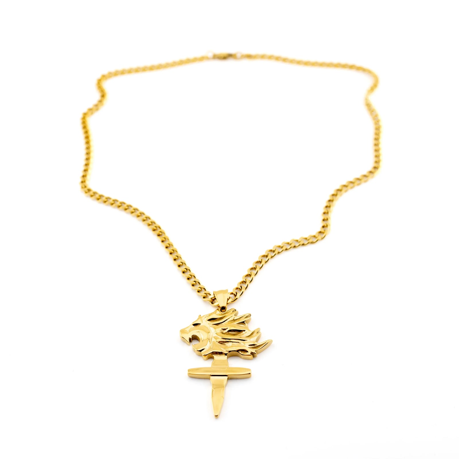LN-01G Lionheart Necklace