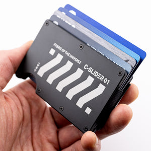 C-Slider 01 Aluminum Card Wallet