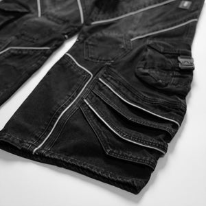 DF-Type 090 Black Scimitar Denim Pants