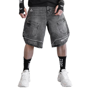 ADS-Type 40C Charcoal Denim Shorts