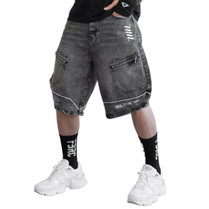 ADS-Type 40C Charcoal Denim Shorts