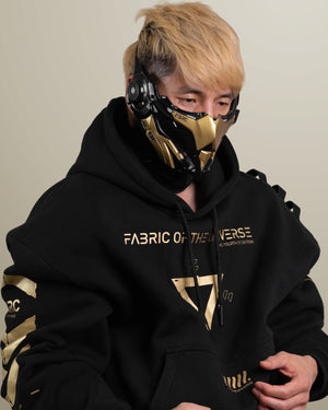 Adv Owl Gold Cyber Half Mask