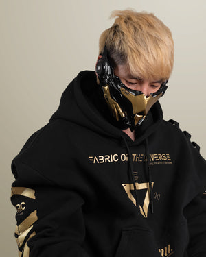 Adv Owl Gold Cyber Half Mask