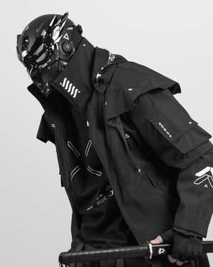 Adv Owl Black Cyber Helmet