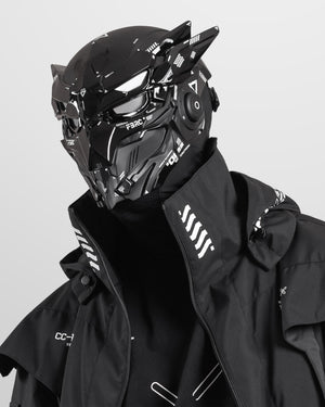 Adv Owl Black Cyber Helmet