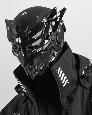 Adv Owl Black Cyber Helmet