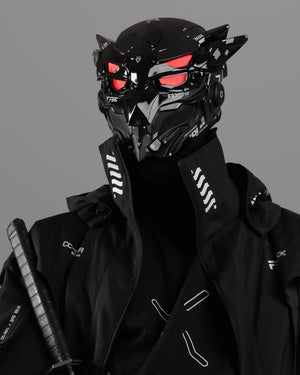 Adv Owl Black Cyber Helmet