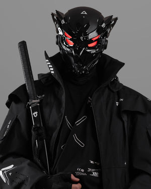 Adv Owl Black Cyber Helmet