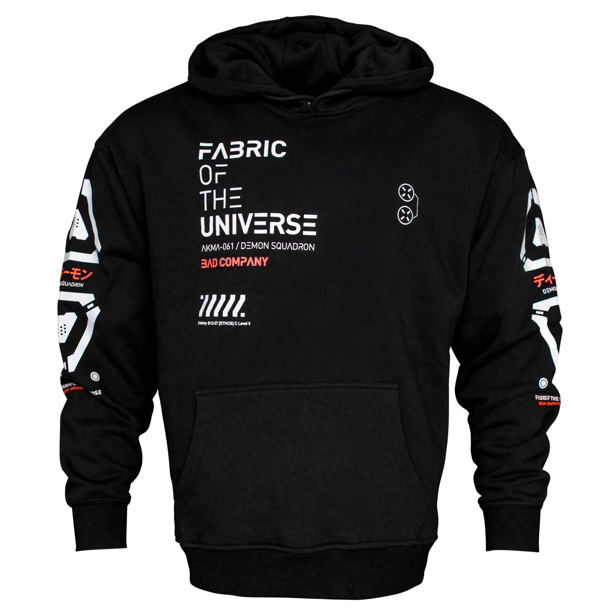 Mugen TEAM 90000-XYM-651A-K2 Hoodie, Dry Hoodie, Black