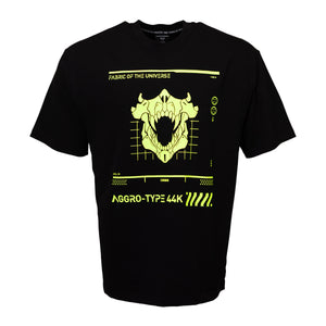 Aggro-Type 44K Black Lime Short Sleeve T