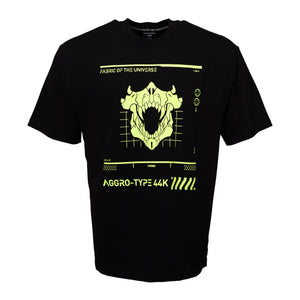 Aggro-Type 44K Black Lime Short Sleeve T