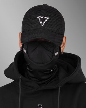 B-Type 109 Black Mesh Trucker Cap