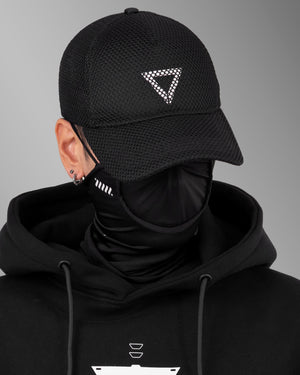 B-Type 109 Black Mesh Trucker Cap