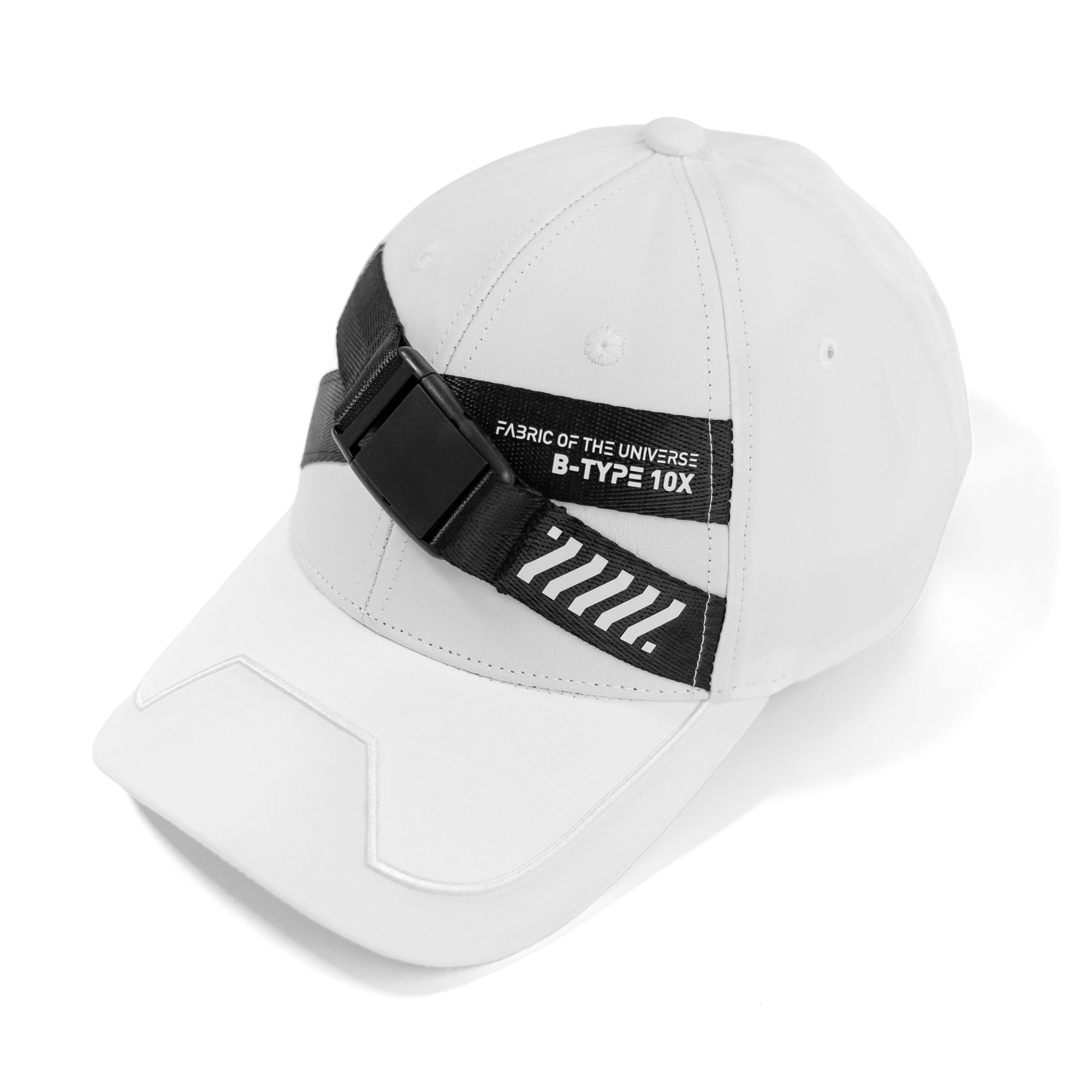 B-Type 10X White Baseball Cap