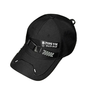 B-Type 11X Black Baseball Cap