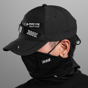 B-Type 11X Black Baseball Cap