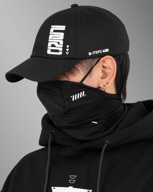 B-Type 40B Black Big Dome Cap