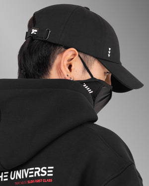 B-Type 40B Black Big Dome Cap