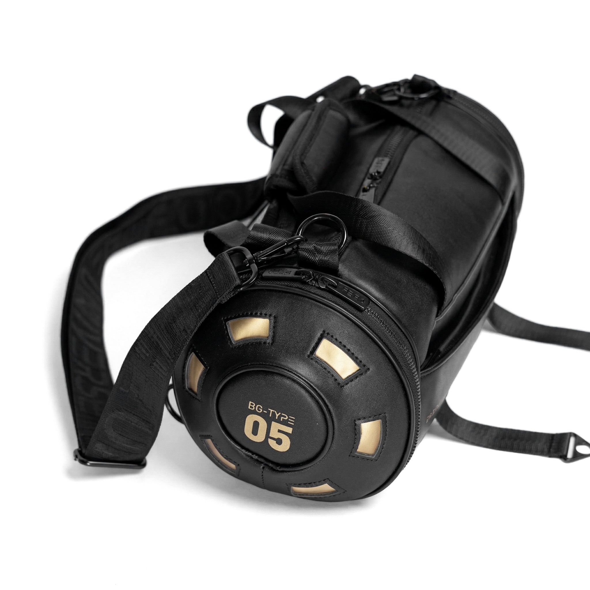 BG-Type 05S Black Gold Mini Bag - Fabric of the Universe