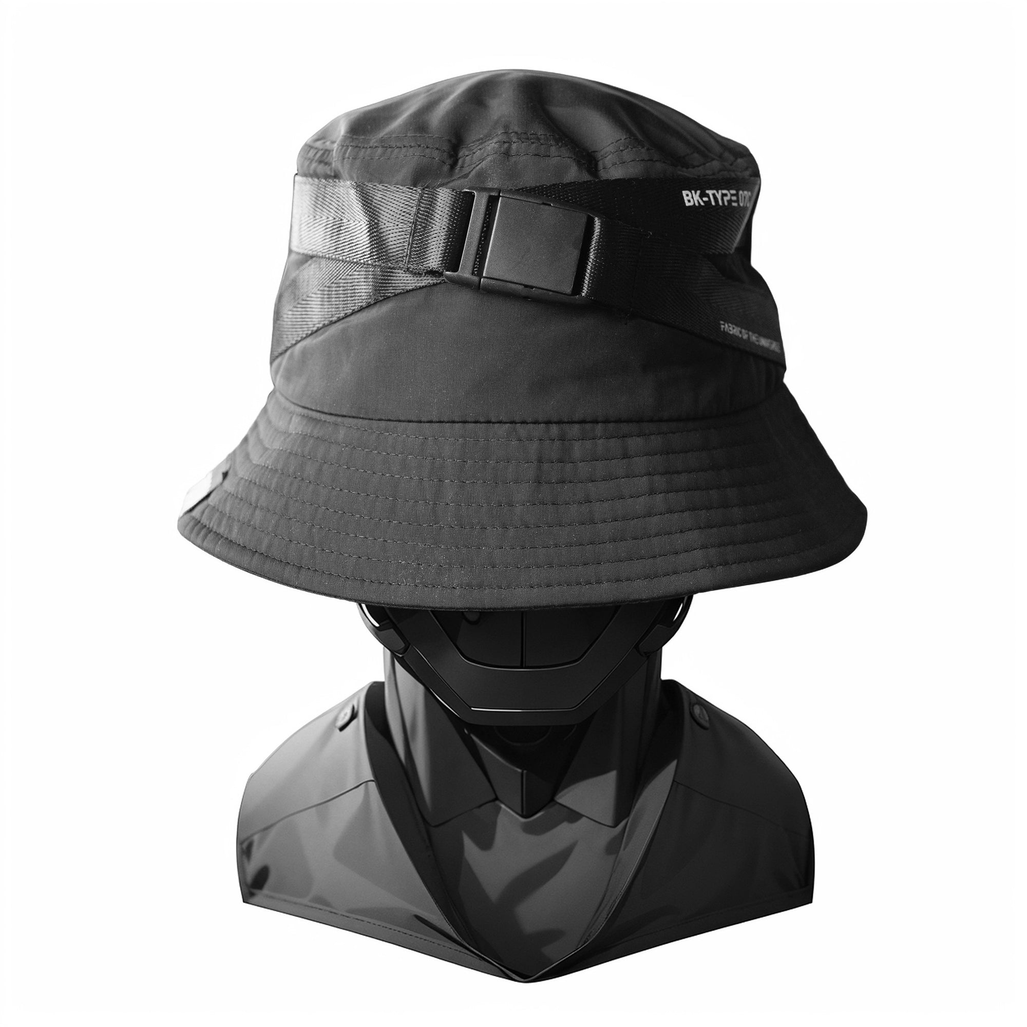 BK-Type 07C Black Bucket Hat