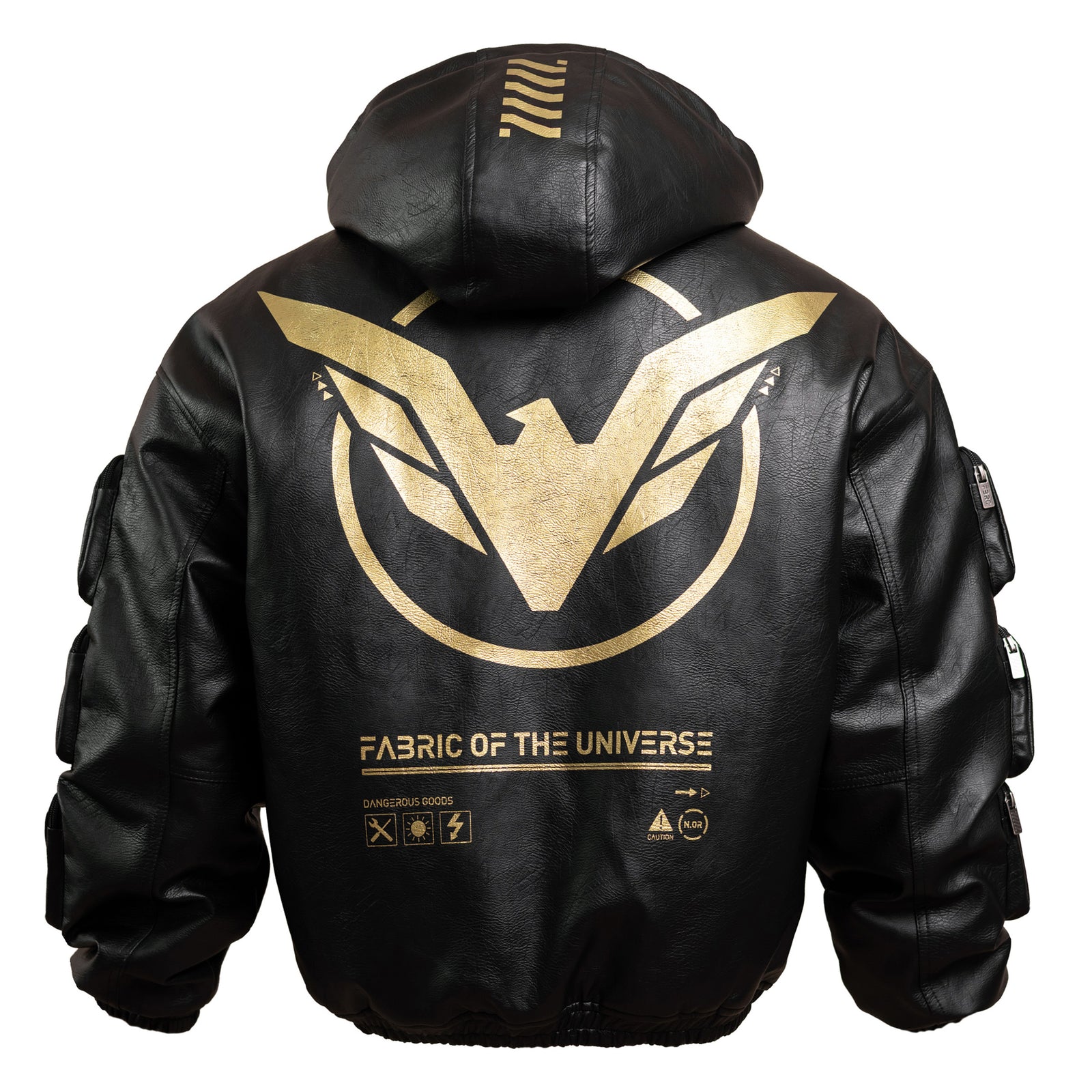 BLC-Type 070 Black Gold Leather Jacket