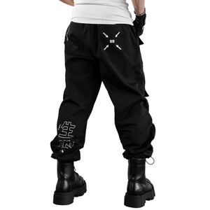 BLG-Type 02 Black Ripstop Cargo Pants