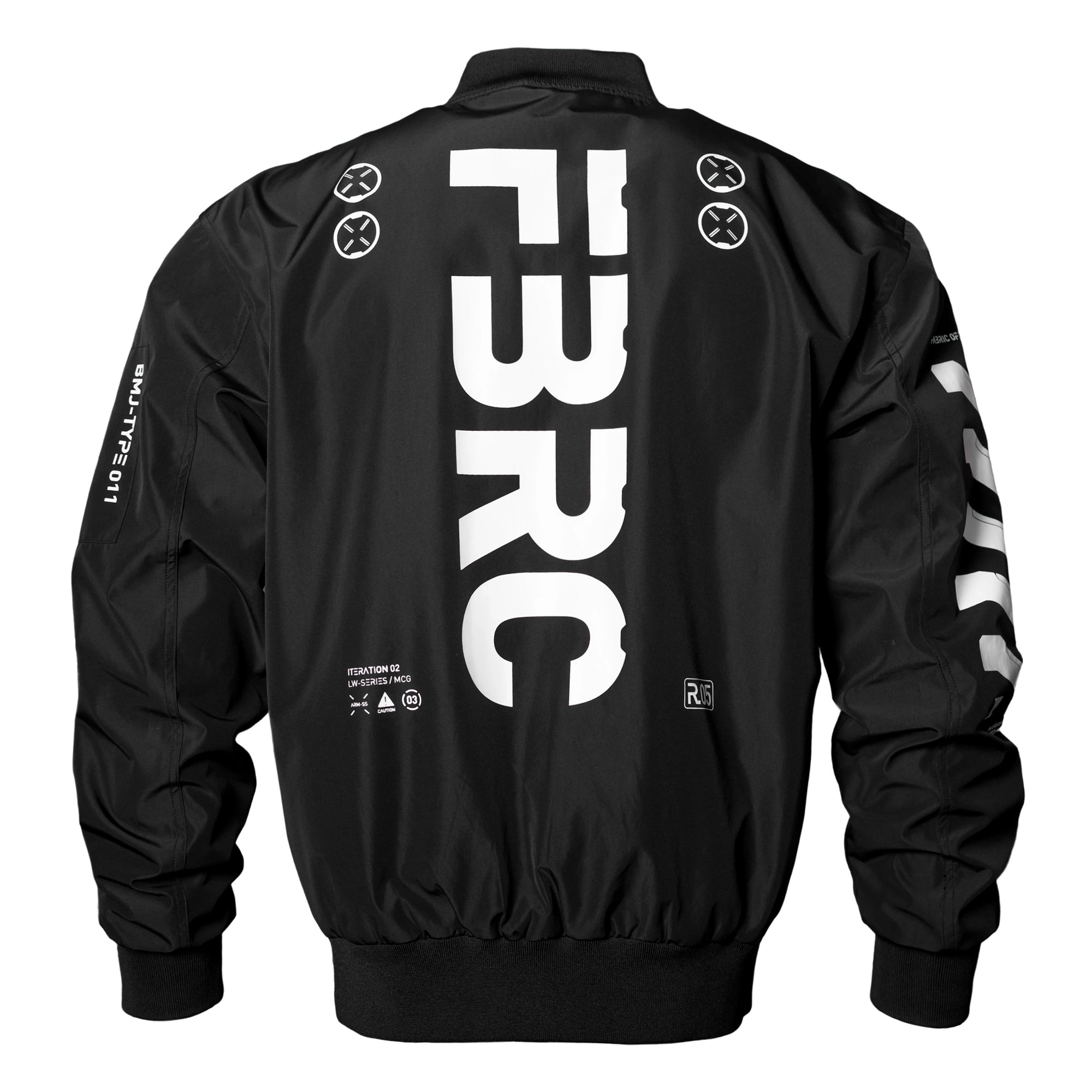 BMJ-Type 011 Black LW Bomber Jacket