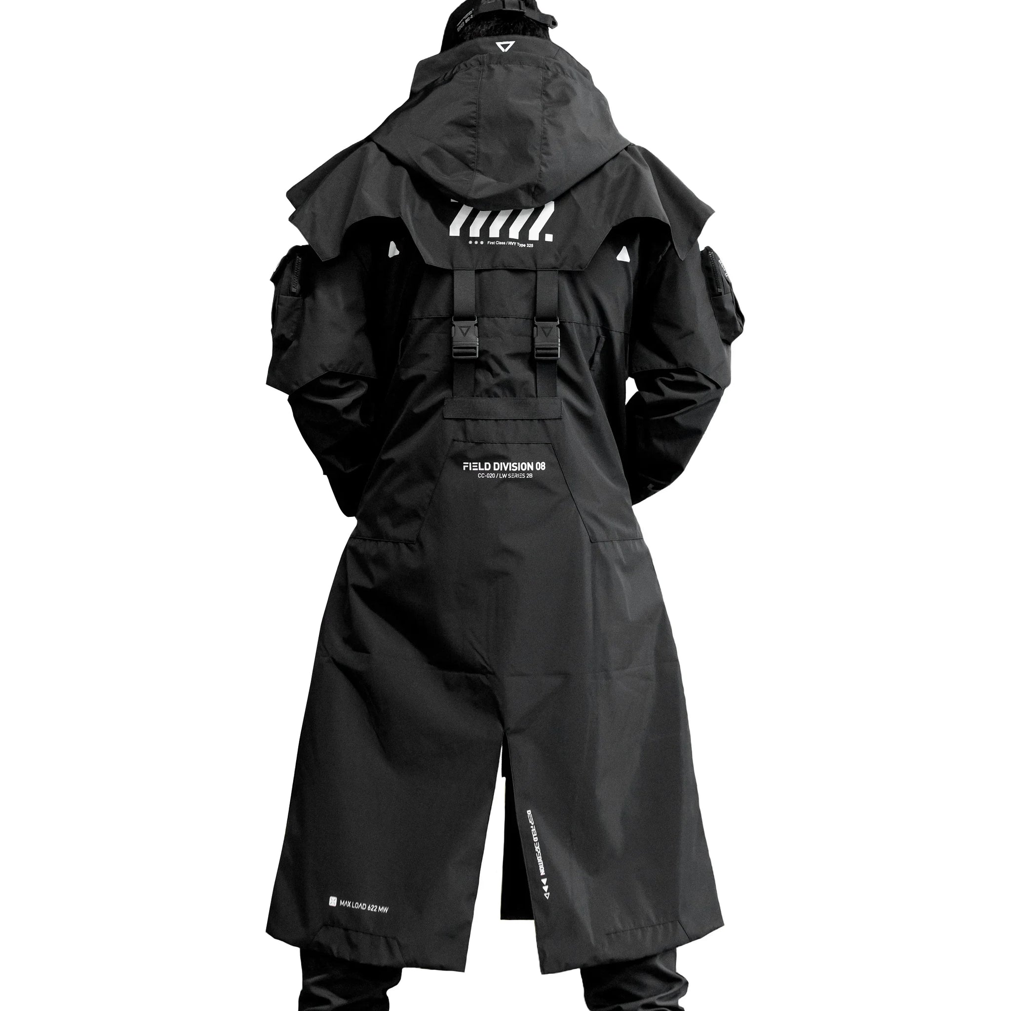 CC-020 Black Commander's Coat - Fabric of the Universe