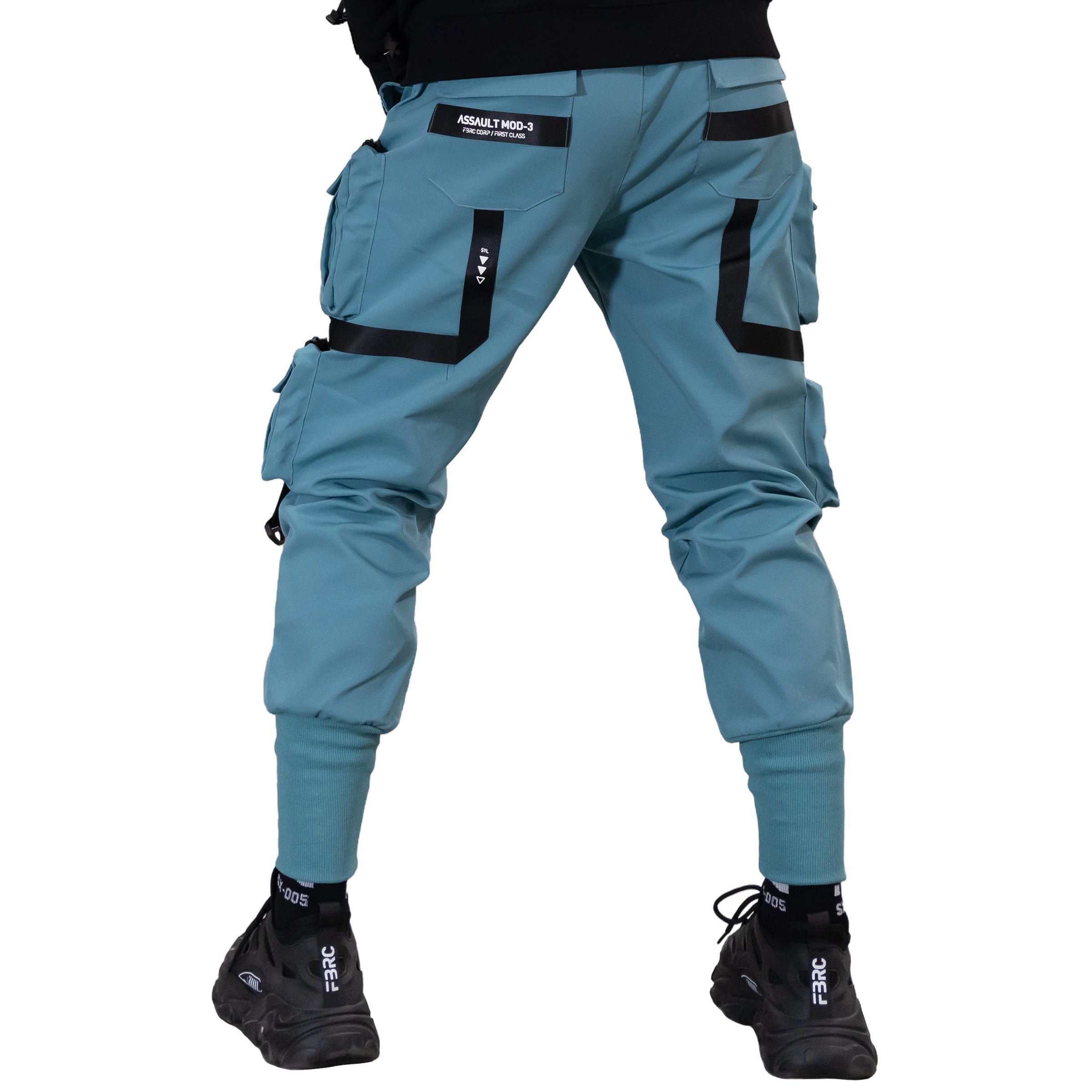 CG-Type 09S(U) White Cargo Pants - Fabric of the Universe