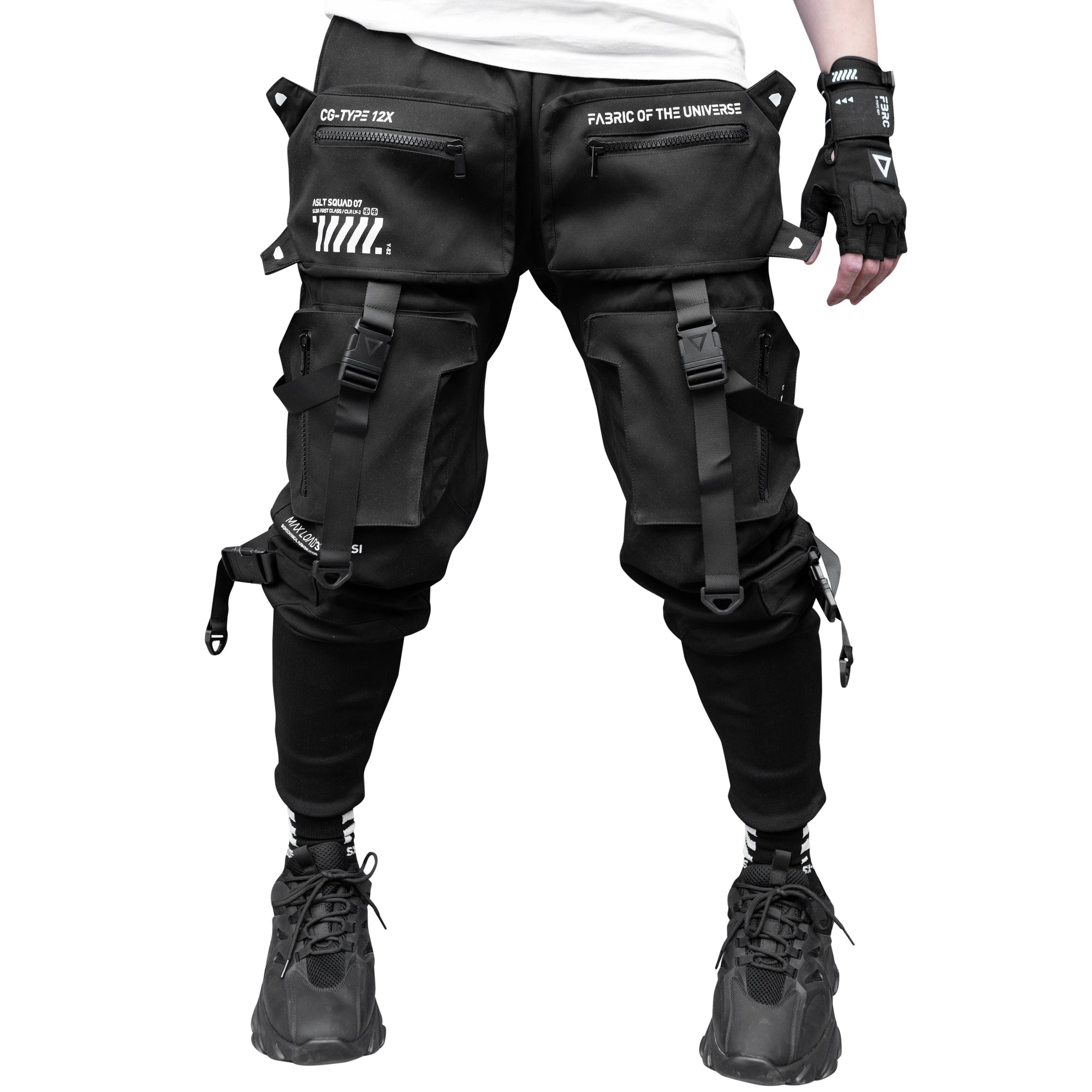 CG-Type 12X Black Cargo Pants