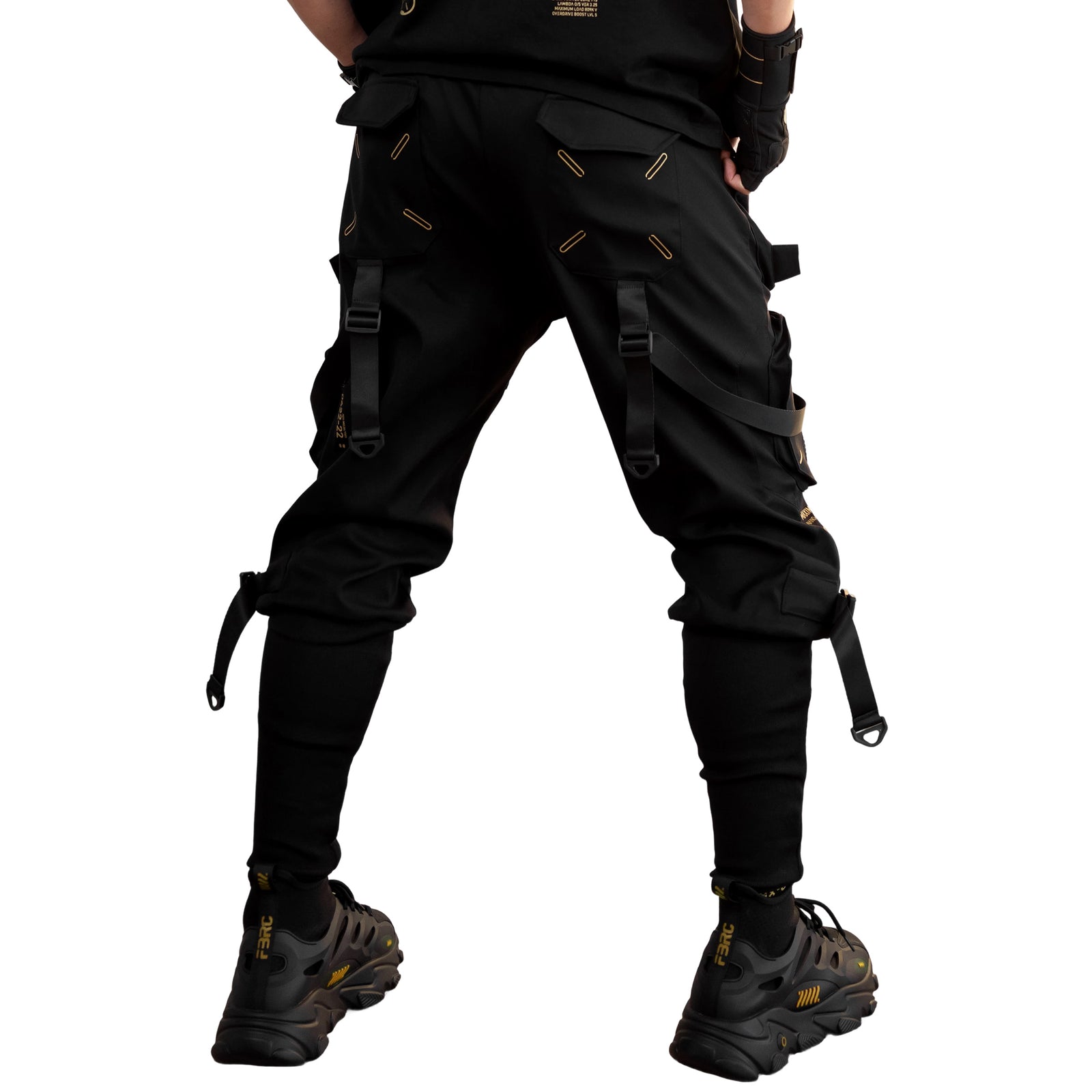 CG-Type 12X Black Gold Cargo Pants