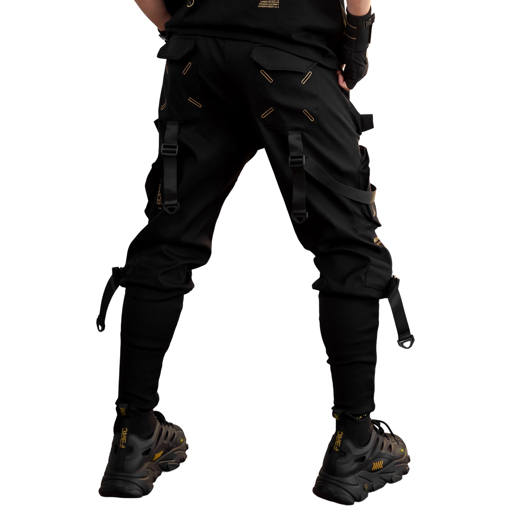 CG-Type 12X Black Gold Cargo Pants
