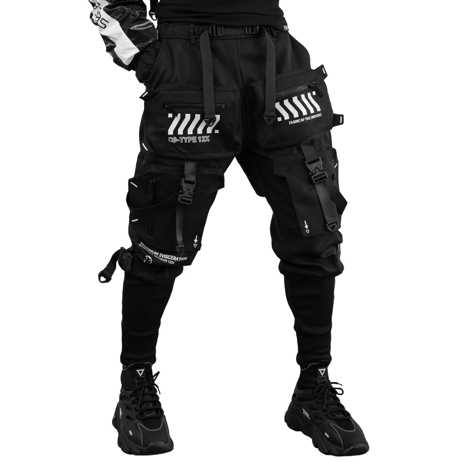 CG-Type 12X(U) Black Cargo Pants