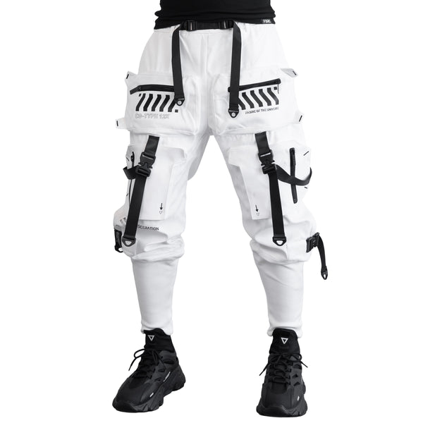 CG-Type 12X(U) White Cargo Pants - Fabric of the Universe