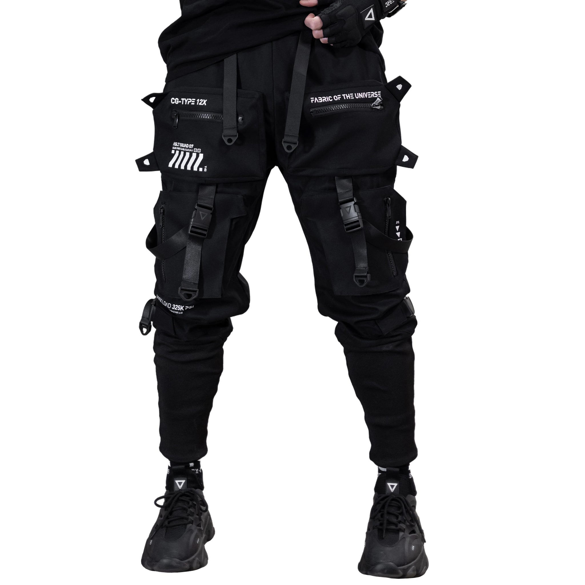 Black squad joggers sale