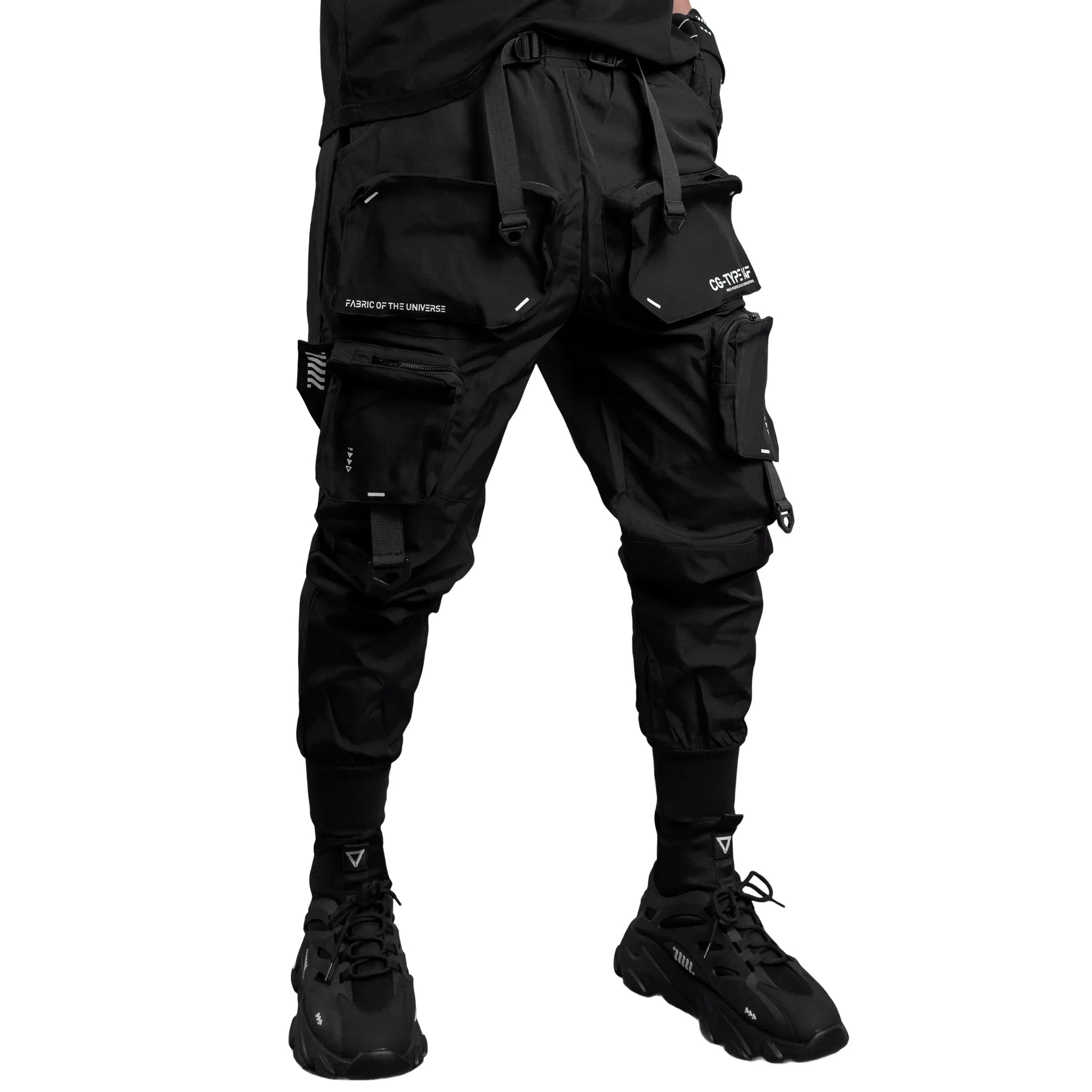 CG-Type 14F Black LW Cargo Pants - Fabric of the Universe