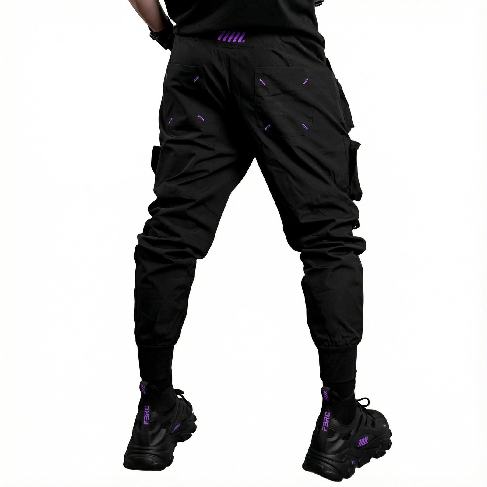 CG-Type 14F Black Purple LW Cargo Pants