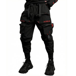 CG-Type 14F Black Red LW Cargo Pants