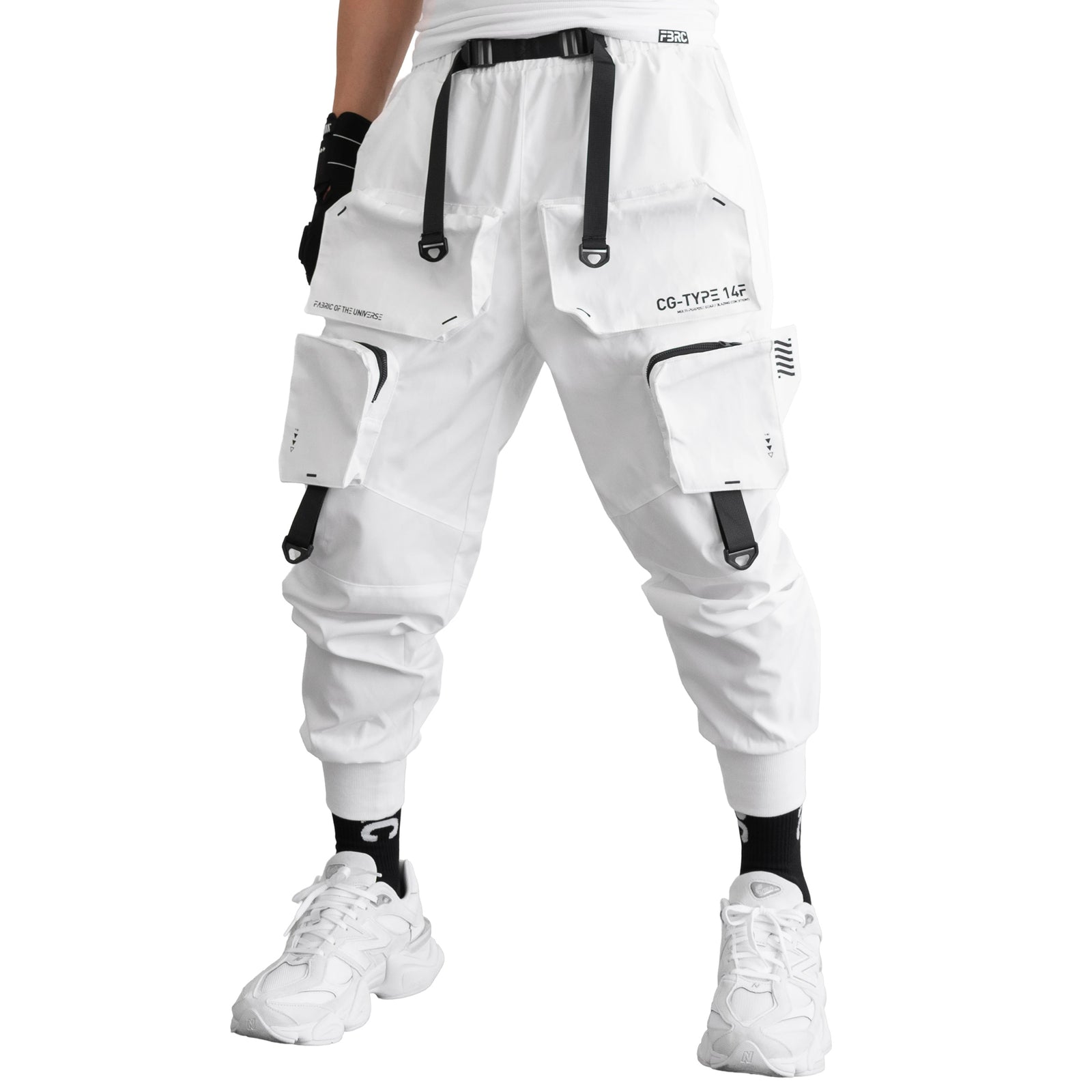 CG-Type 14F White LW Cargo Pants