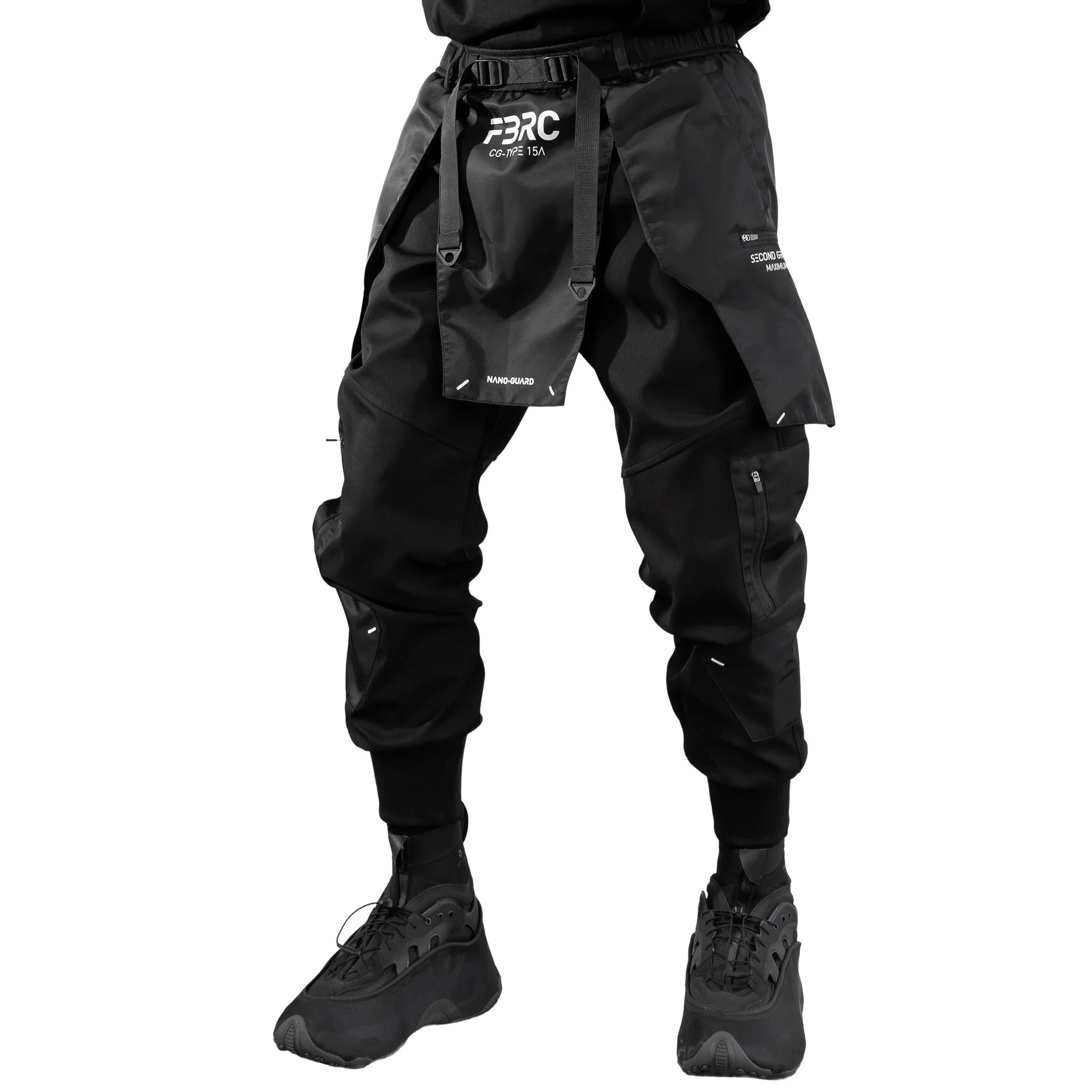 CG-Type 15A Black Cargo Pants - Fabric of the Universe