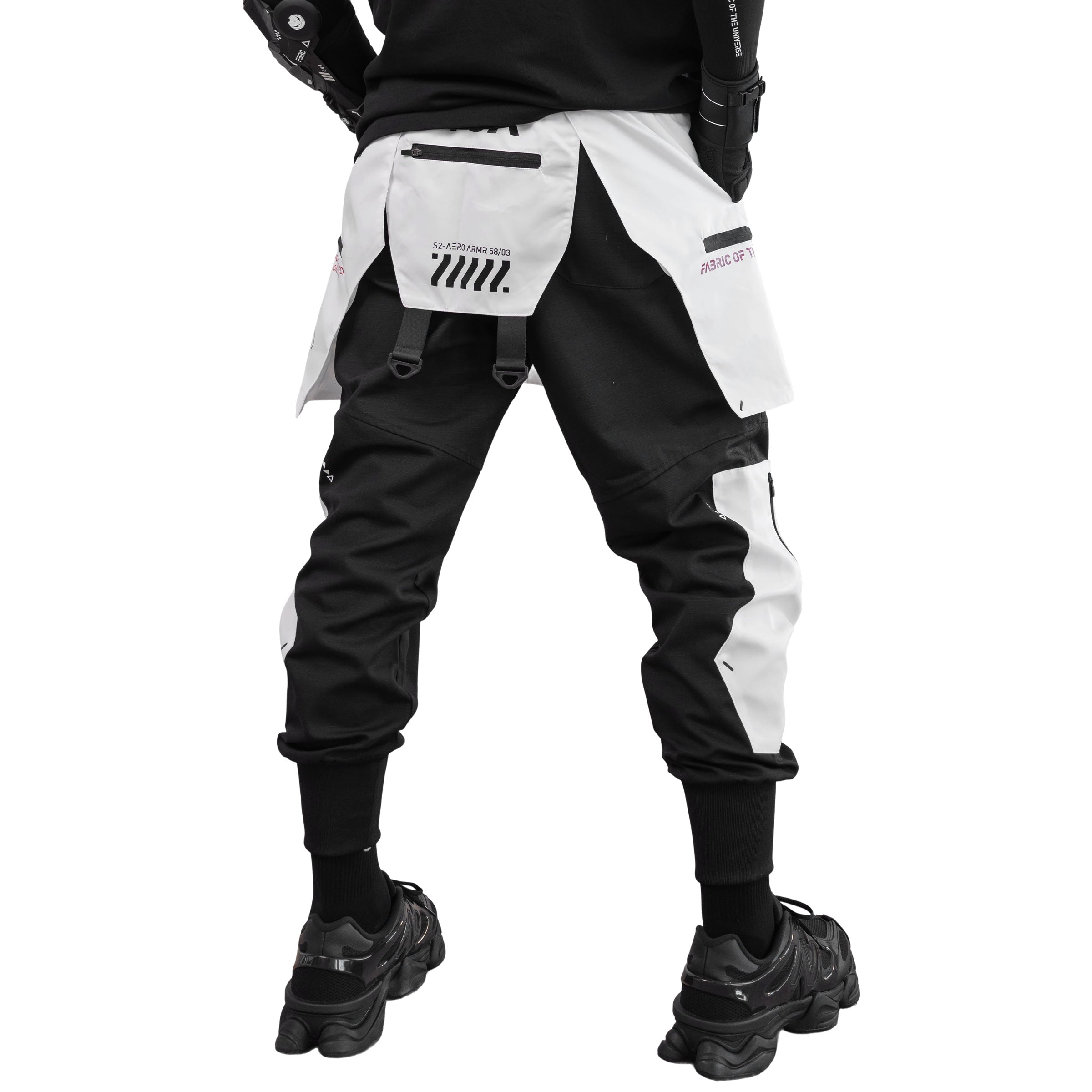 最新Salsation Cargo pantsサイズＸL CG-Type 15A Panda Cargo Pants - Fabric of the Universe
