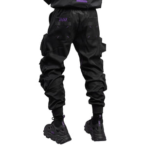 CG-Type 18R Black Purple Cargo Pants
