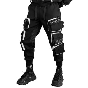 CG-Type 18R Black White Cargo Pants