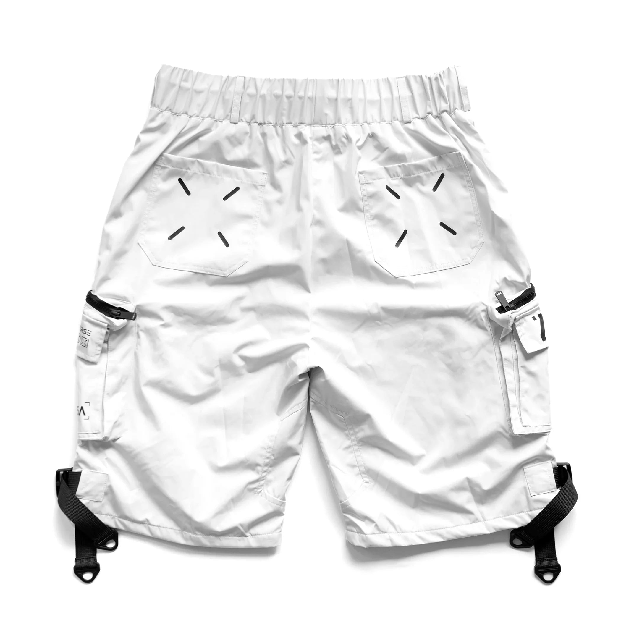White Cargo Shorts main image 1