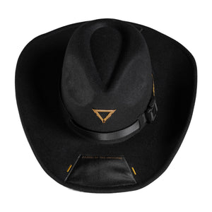 CH-1 Black Gold Cowboy Hat