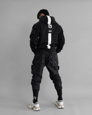 CMG-Type 200R Black Convertible Hoodie