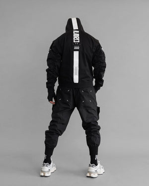 CMG-Type 200R Black Convertible Hoodie