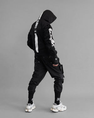 CMG-Type 200R Black Convertible Hoodie