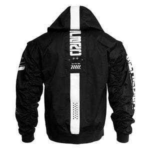CMG-Type 200R Black Convertible Hoodie