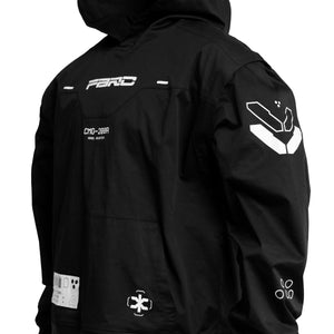 CMG-Type 200R Black Convertible Hoodie